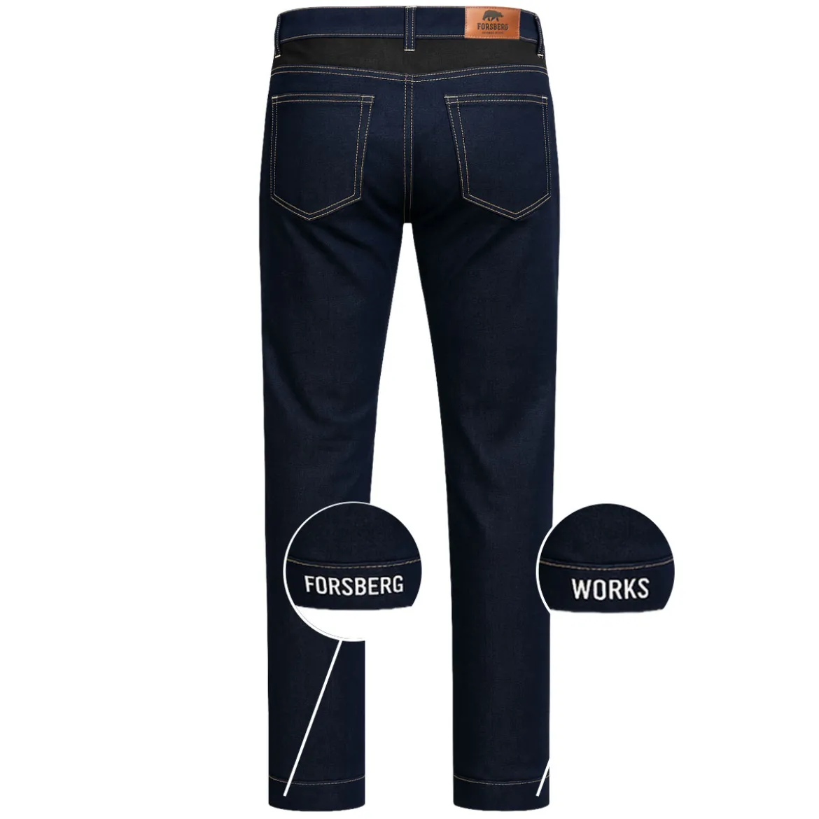 FORSBERG Denim 5 Pocket Jeans