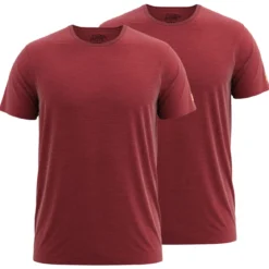 FORSBERG einfarbiges T-Shirt im Doppelpack