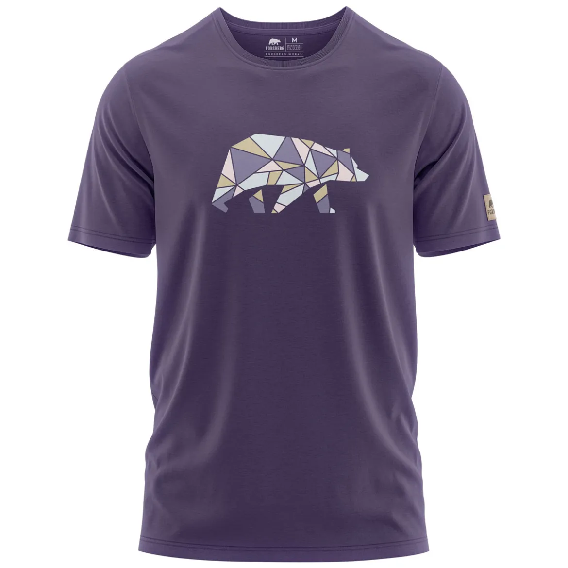 FORSBERG Espenson T-Shirt mit Brustlogo