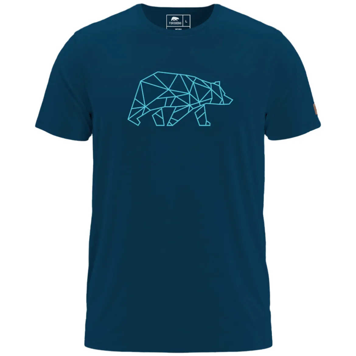 FORSBERG Finnson T-Shirt mit Brustlogo
