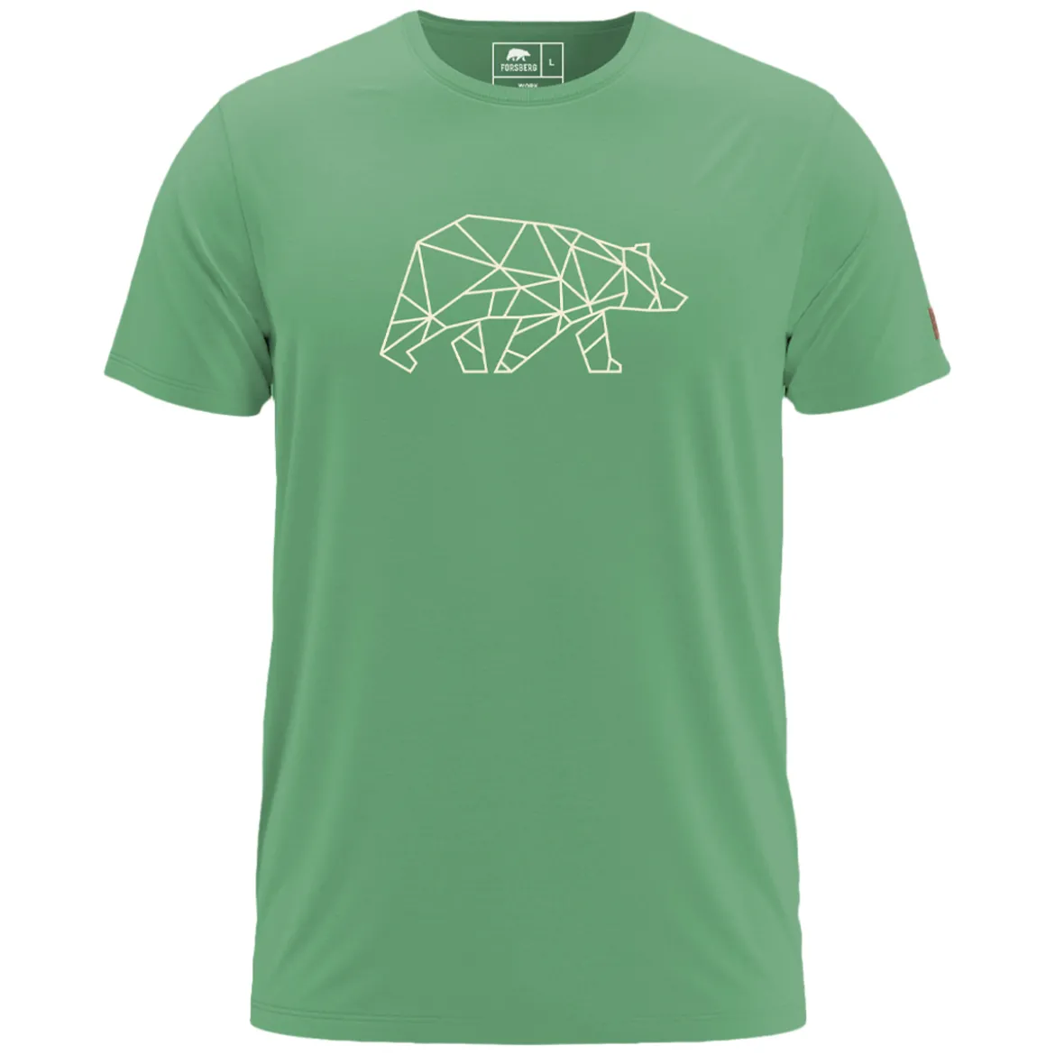 FORSBERG Finnson T-Shirt mit Brustlogo