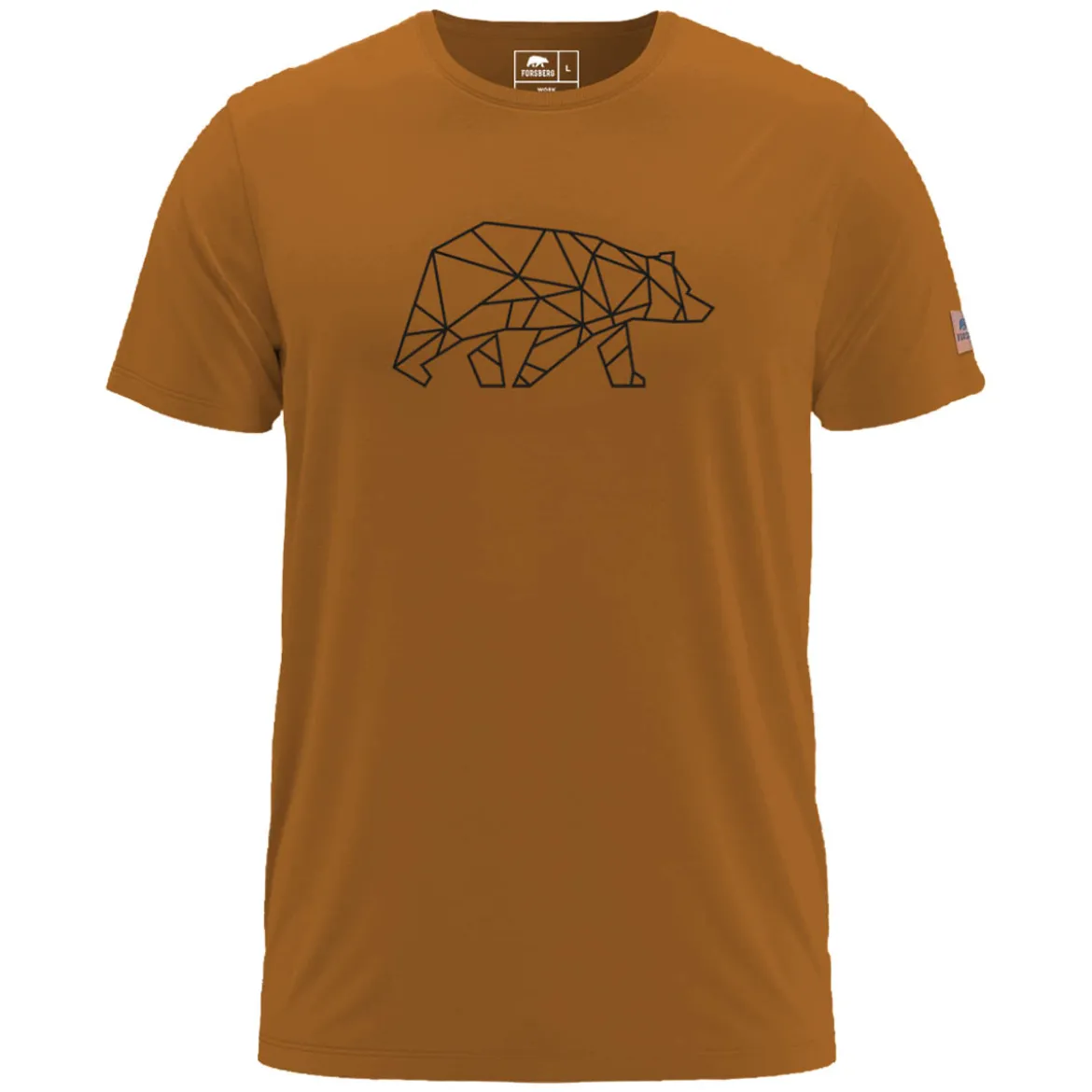 FORSBERG Finnson T-Shirt mit Brustlogo