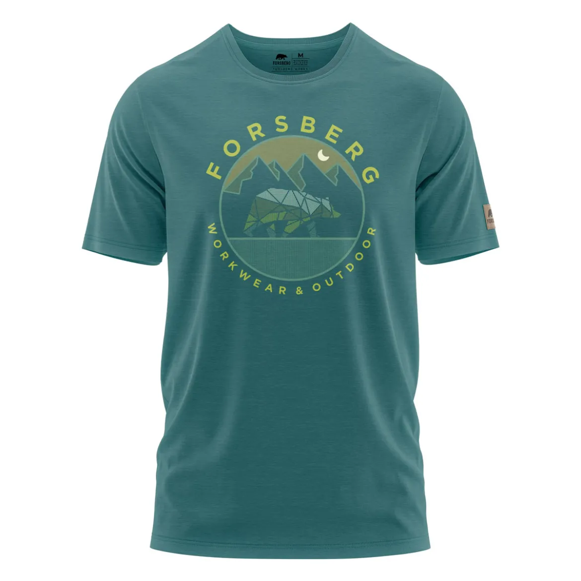 FORSBERG Gruvarson II T-Shirt mit Brustlogo
