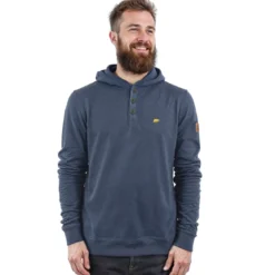 FORSBERG Hoodie im Denim-Look