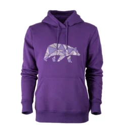 FORSBERG Hoodie mit gestreiftem Brustlogo