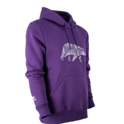 FORSBERG Hoodie mit gestreiftem Brustlogo