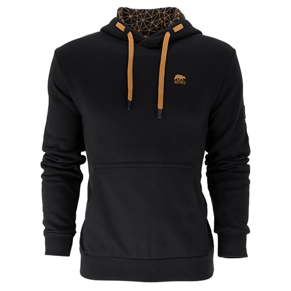 FORSBERG Hoodie mit kleinem Brustlogo