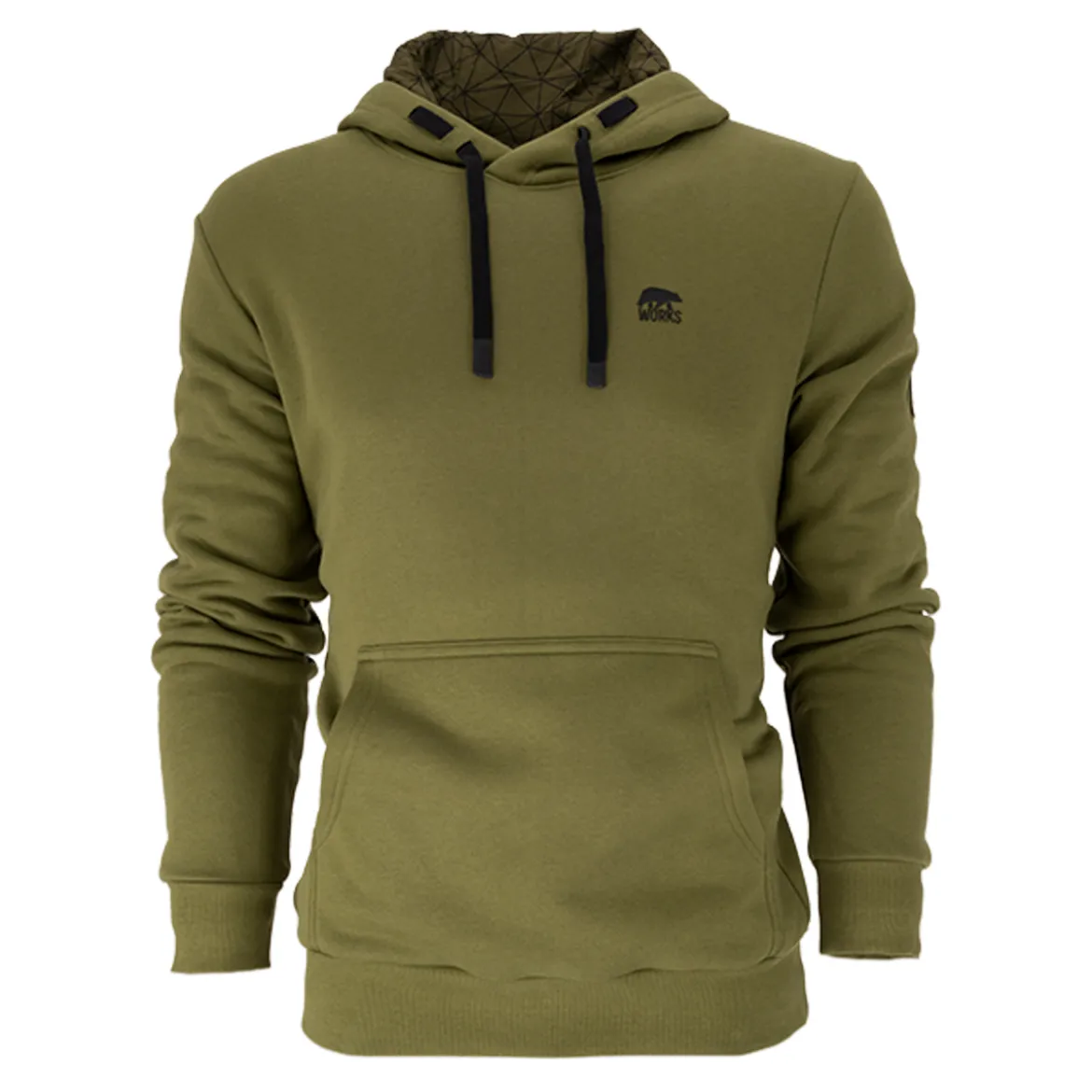 FORSBERG Hoodie mit kleinem Brustlogo