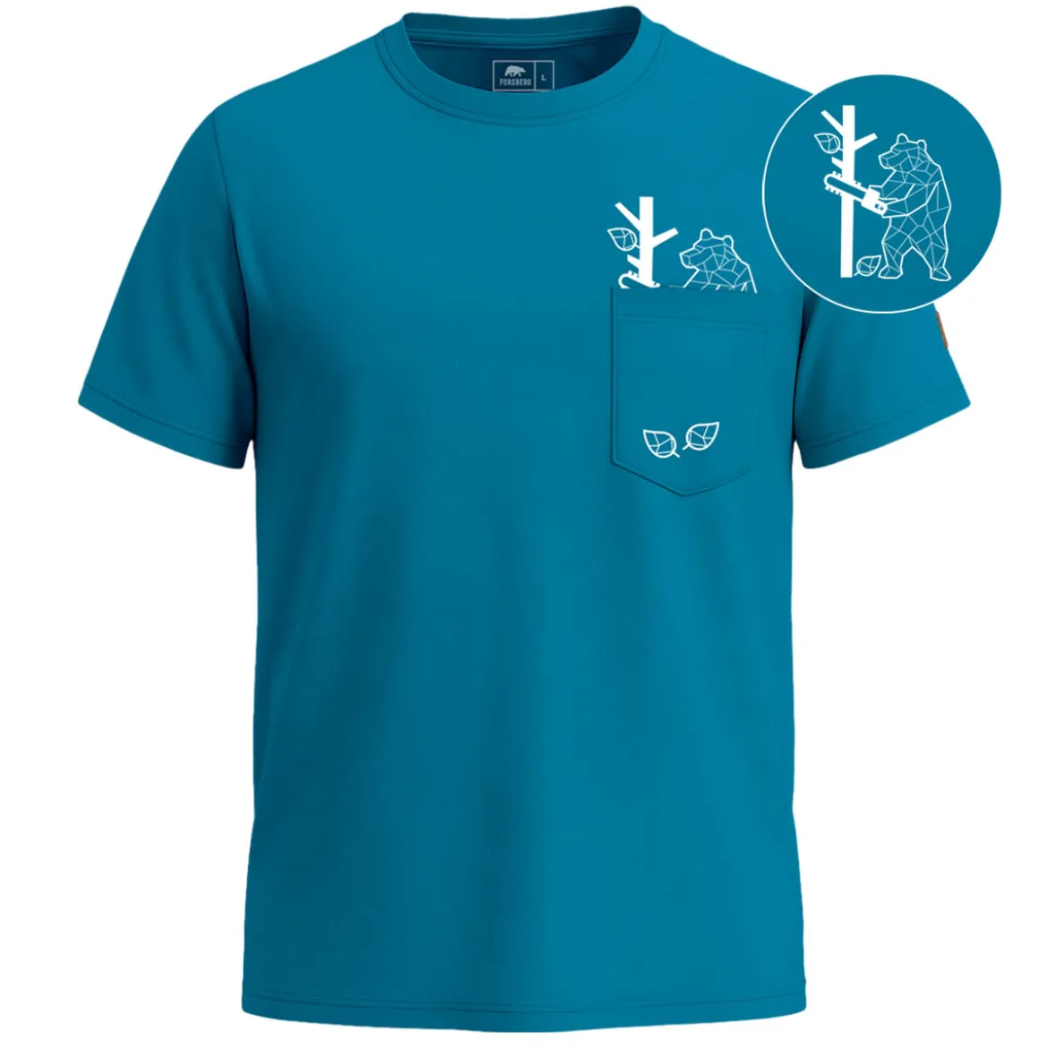 FORSBERG Hugson T-Shirt mit Brusttasche