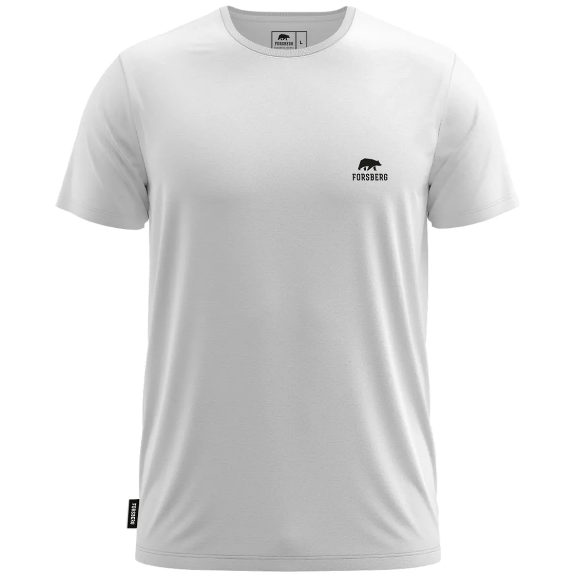 FORSBERG Lite T-Shirt mit kleinem Brustlogo