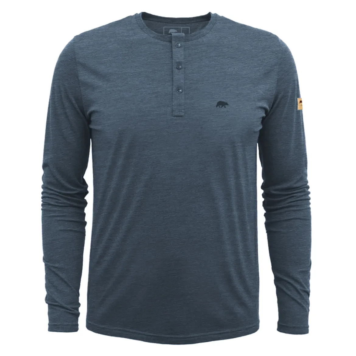 FORSBERG Longsleeve mit Knopfleiste