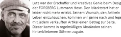 FORSBERG Lutsman Arbeitshose mit Bewegungszonen und Nylon Stretch