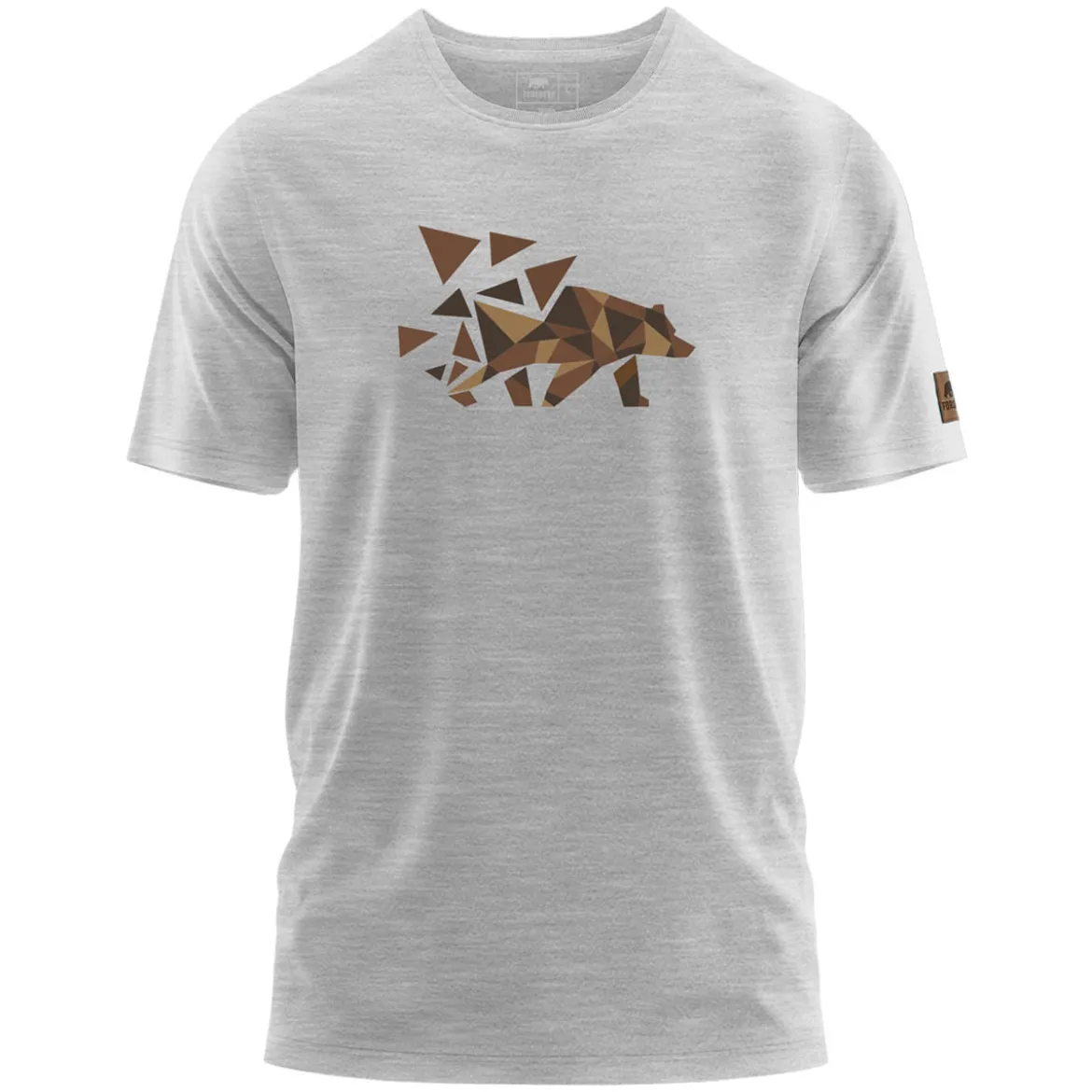 FORSBERG Mikkelson T-Shirt mit Polygonbär