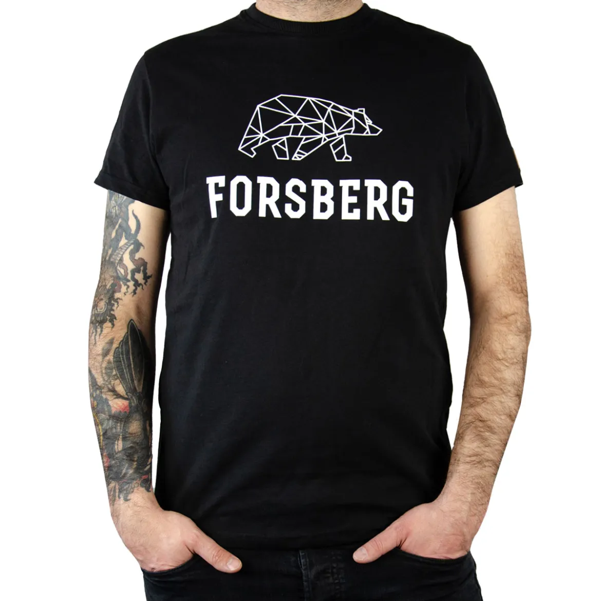 FORSBERG Rönsson T-Shirt mit Brustlogo