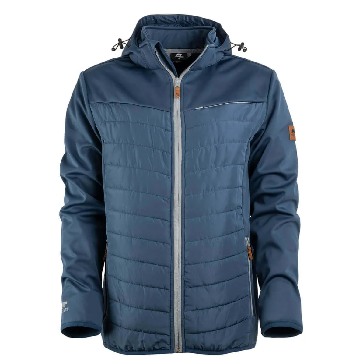 FORSBERG Skräpar leichte Hybridjacke mit abnehmbarer Kapuze