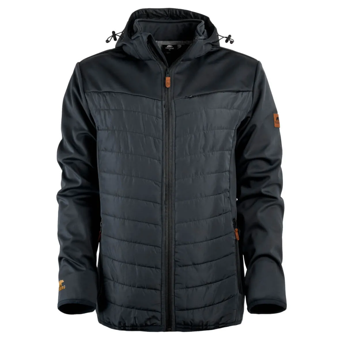 FORSBERG Skräpar leichte Hybridjacke mit abnehmbarer Kapuze