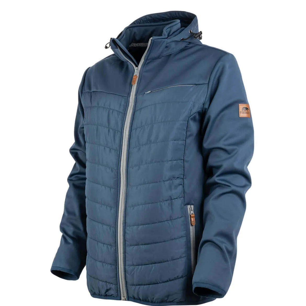 FORSBERG Skräpar leichte Hybridjacke mit abnehmbarer Kapuze