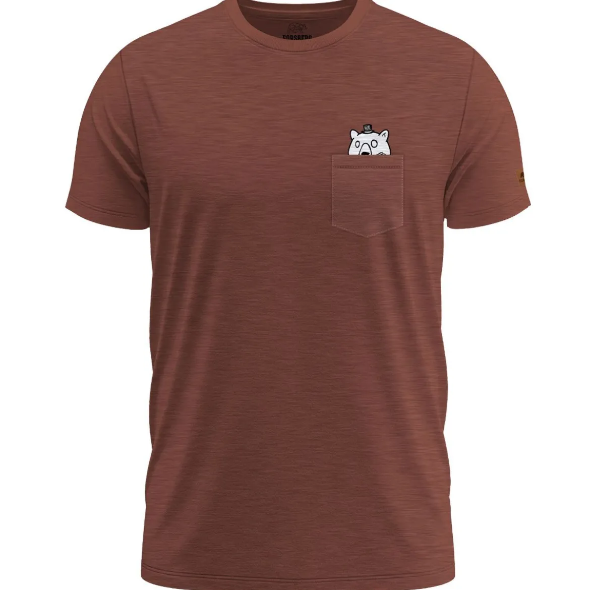 FORSBERG Stoltson T-Shirt mit Brusttasche