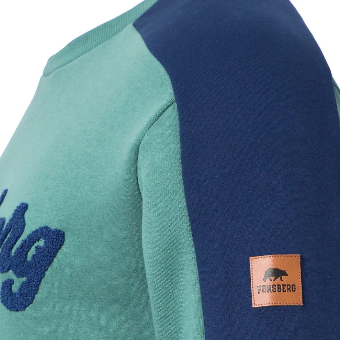 FORSBERG Sweatshirt mit Vintage Logo
