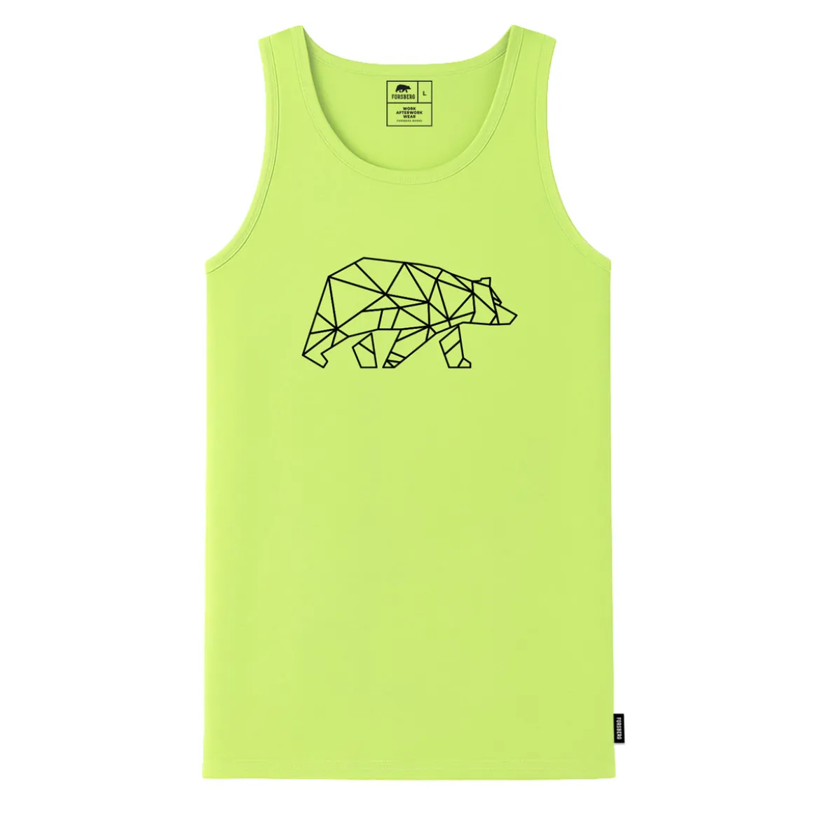 FORSBERG Tanktop mit großem Brustlogo