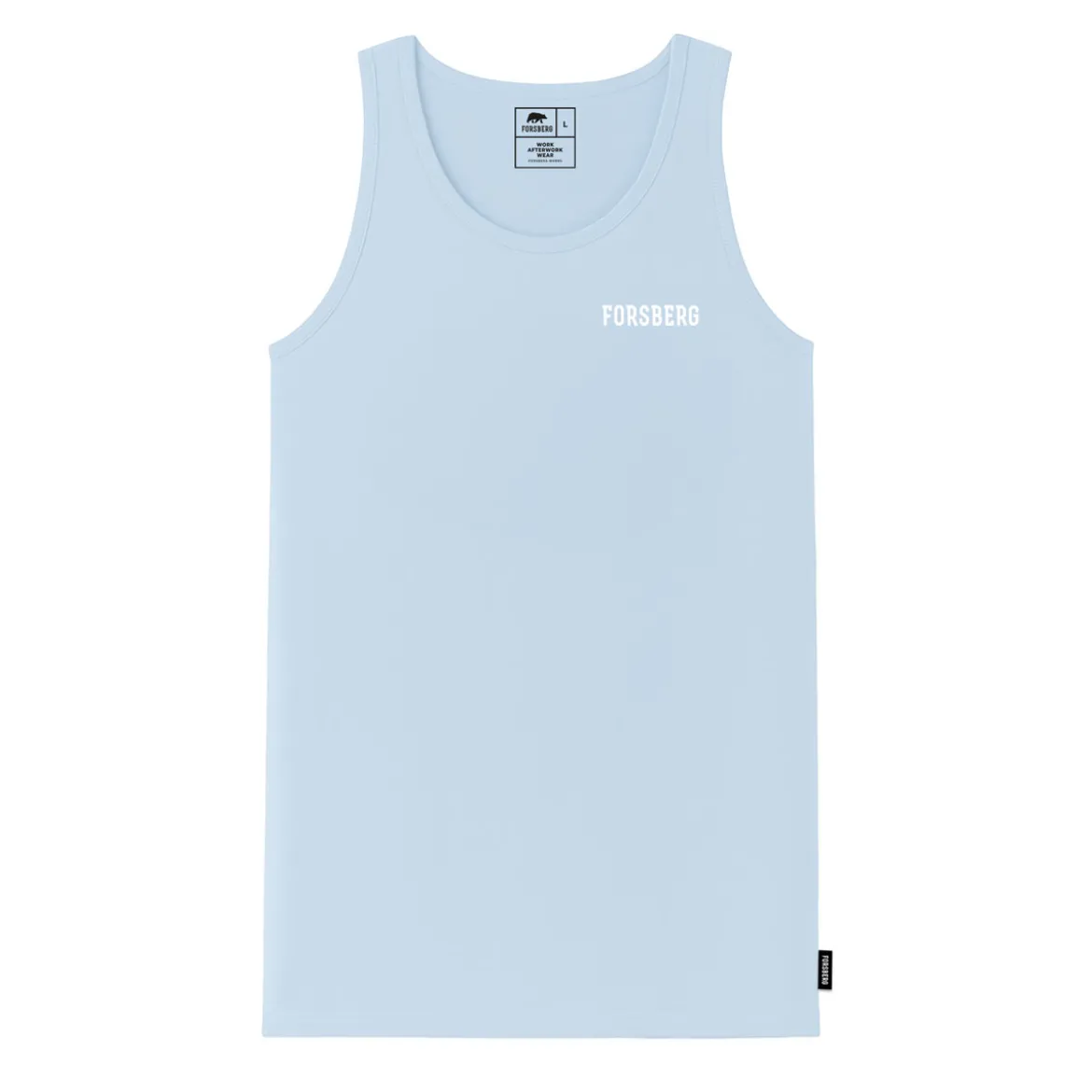 FORSBERG Tanktop mit Logo auf Brust und Rücken