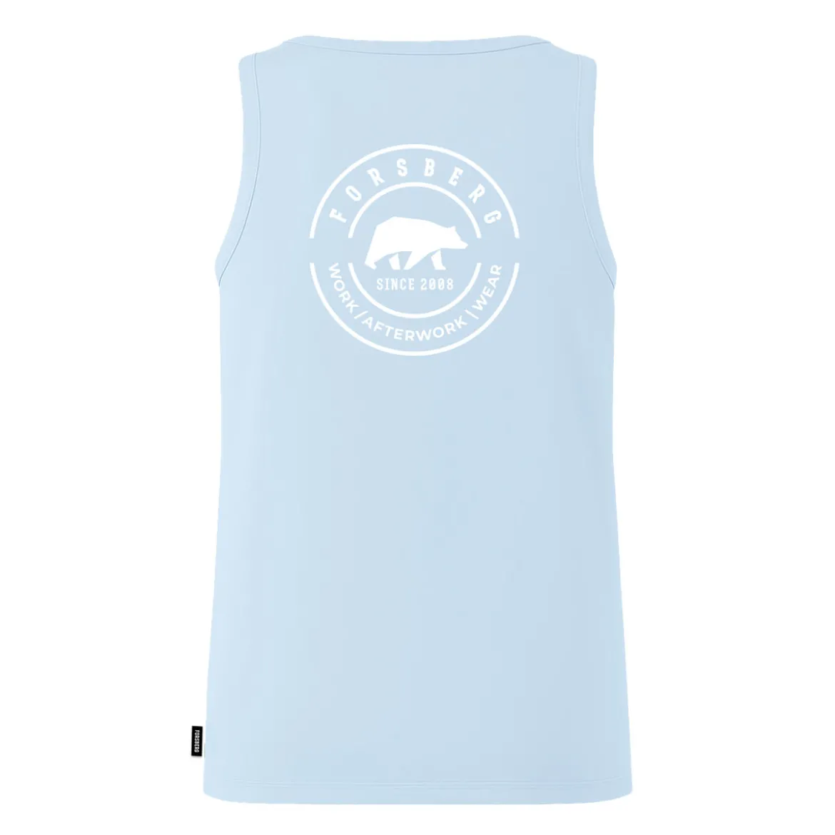 FORSBERG Tanktop mit Logo auf Brust und Rücken