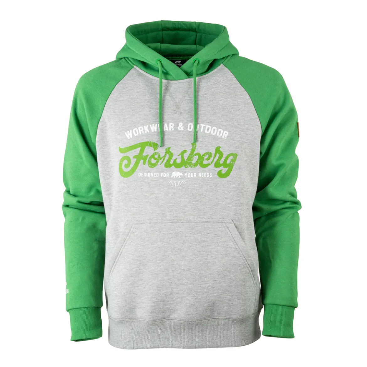 FORSBERG Tonigson Hoodie zweifarbig mit Retrologo
