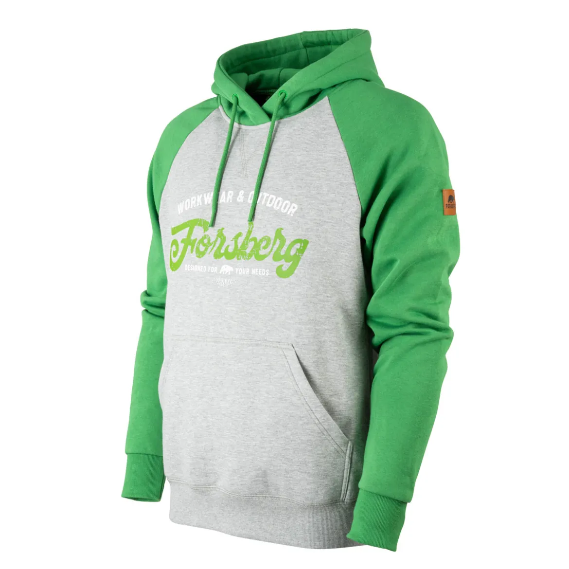 FORSBERG Tonigson Hoodie zweifarbig mit Retrologo