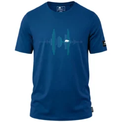 FORSBERG T-Shirt mit Audiowelle