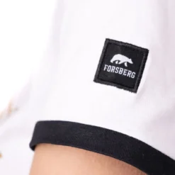 FORSBERG T-Shirt mit Brustlogo Damen