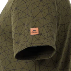 FORSBERG T-Shirt mit Polygonmuster