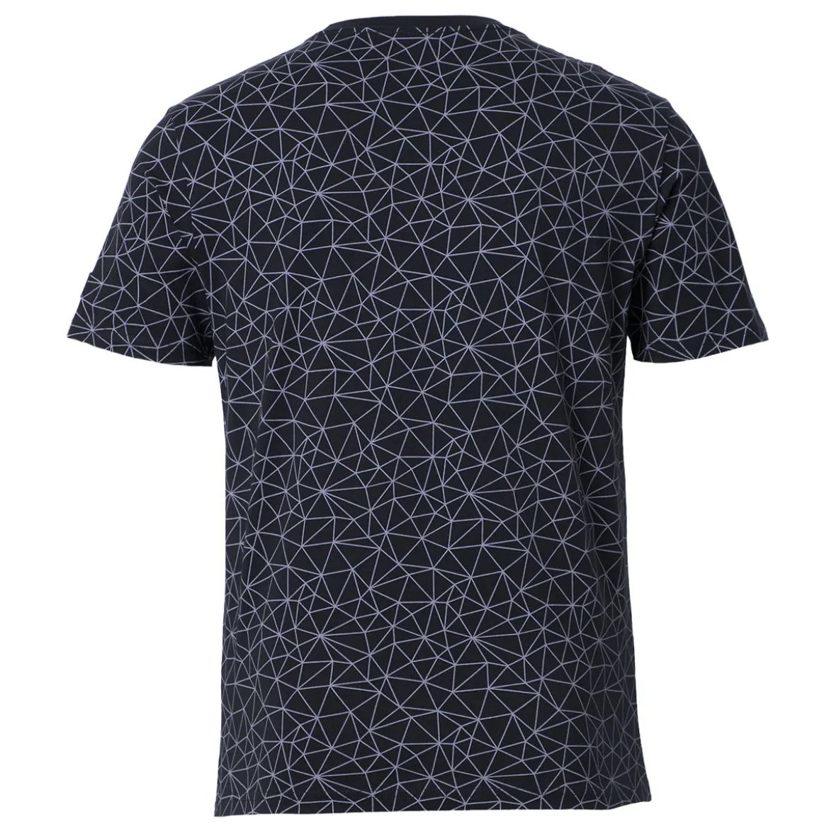 FORSBERG T-Shirt mit Polygonmuster