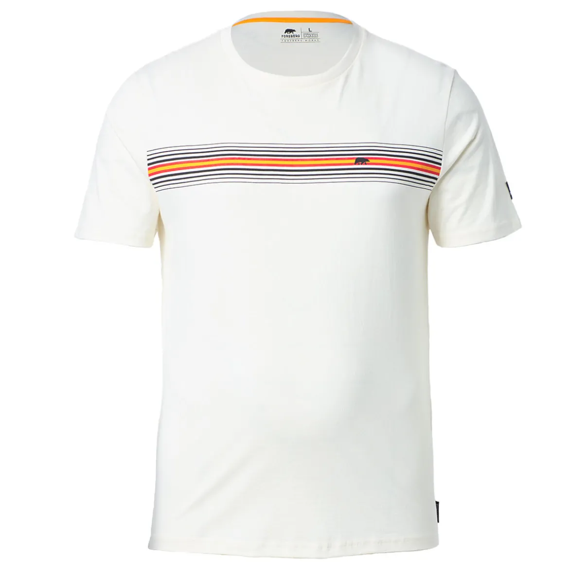 FORSBERG T-Shirt mit Streifenmuster