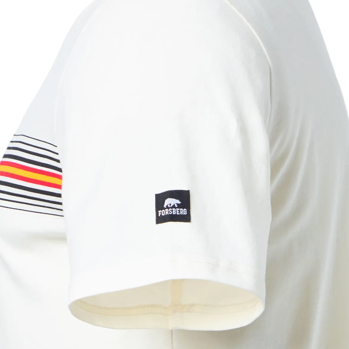 FORSBERG T-Shirt mit Streifenmuster