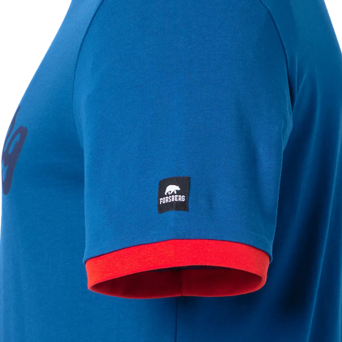 FORSBERG T-Shirt mit Vintage Logo