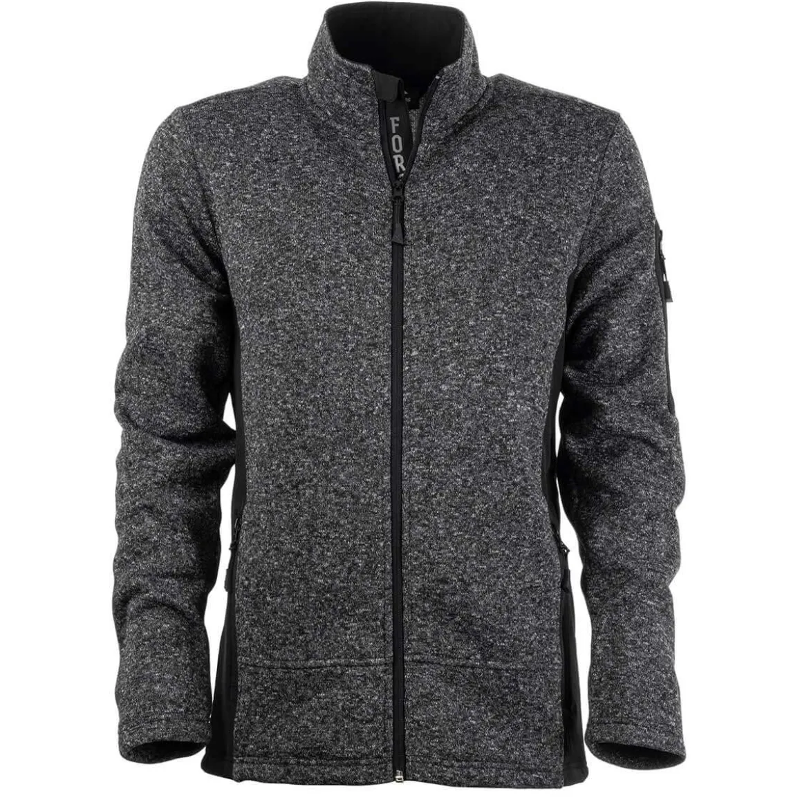 FORSBERG warme Strickfleece Jacke