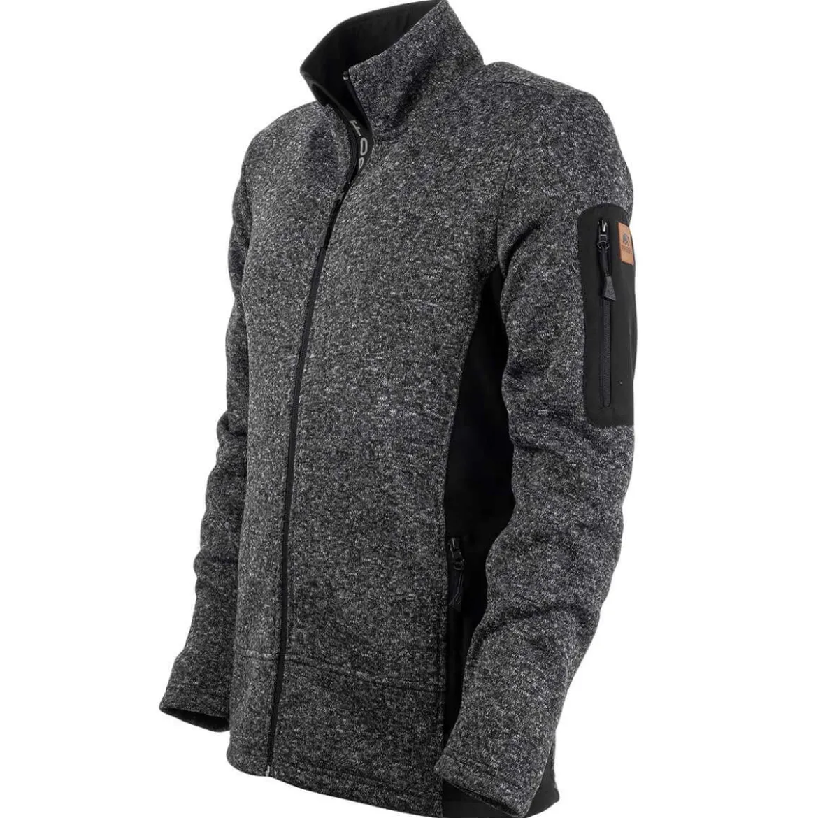 FORSBERG warme Strickfleece Jacke