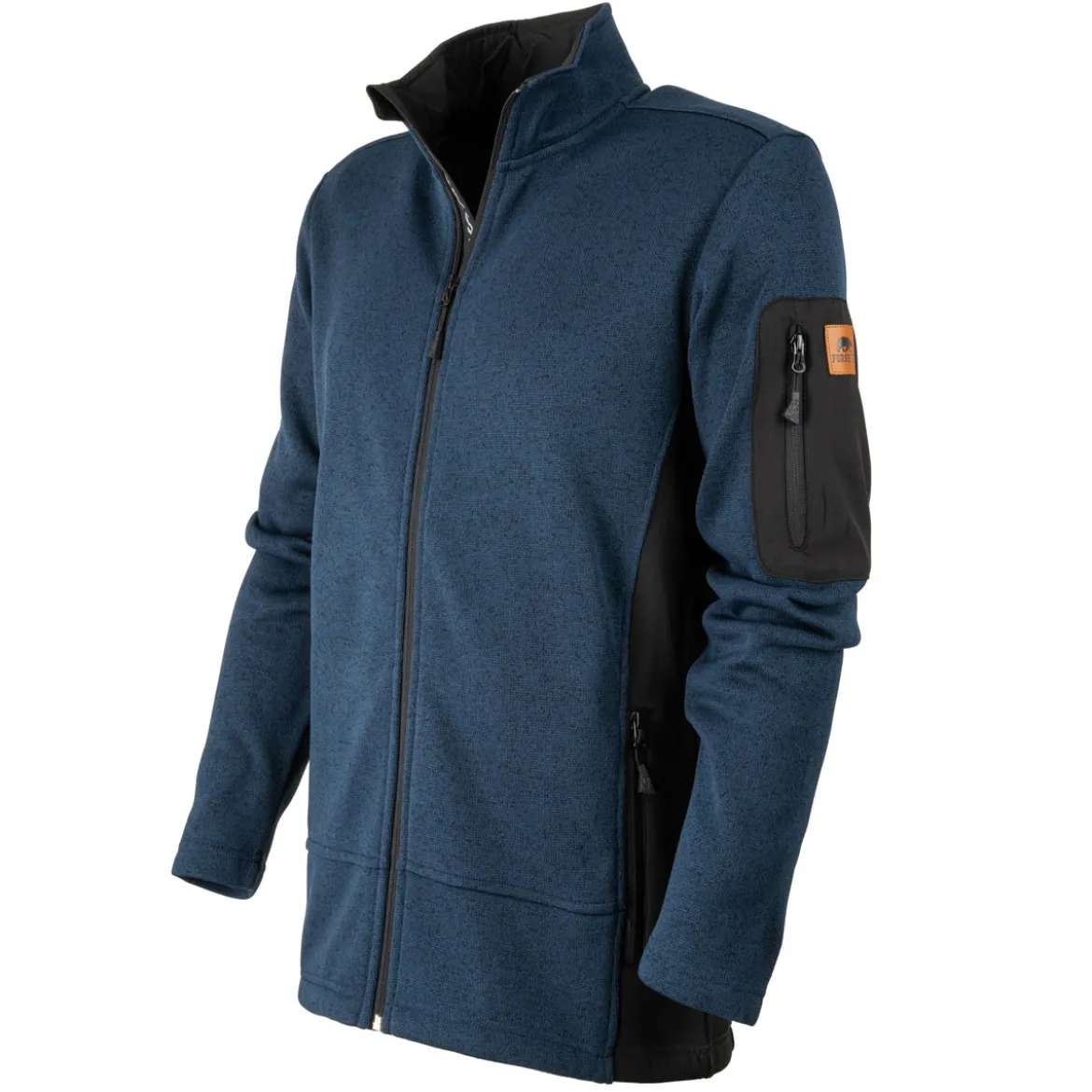 FORSBERG warme Strickfleece Jacke