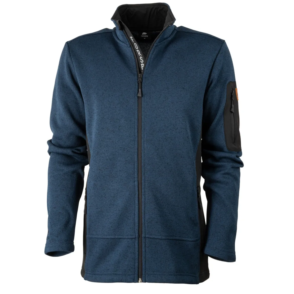 FORSBERG warme Strickfleece Jacke