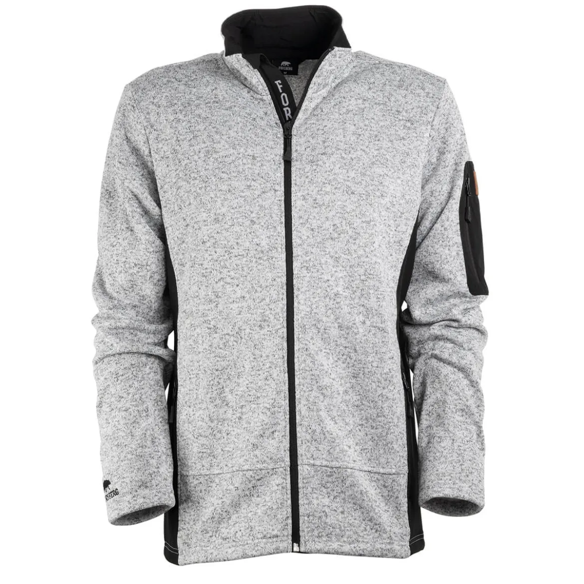 FORSBERG warme Strickfleece Jacke