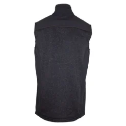 FORSBERG warme Strickfleece Weste mit Verstärkungen