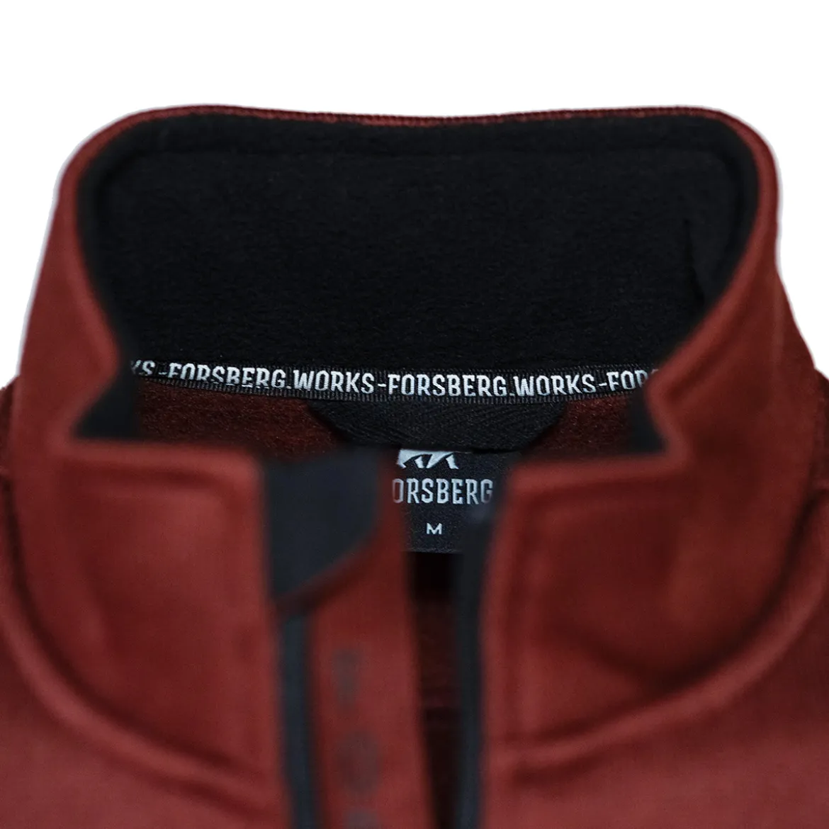 FORSBERG warme Strickjacke mit Brusttasche