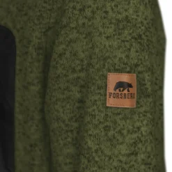 FORSBERG warme Strickjacke mit Brusttasche