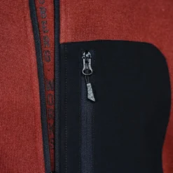 FORSBERG warme Strickjacke mit Brusttasche