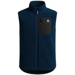 FORSBERG Webpelzweste mit Brusttasche