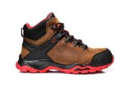 Jori jo_POWERFUL brown Mid S3S Sicherheitsschnürstiefel