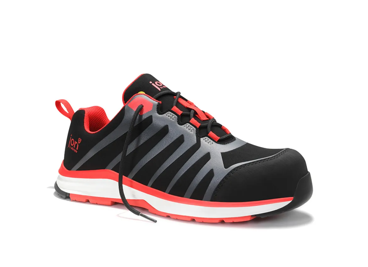 Jori jo_RAPID black-red Low ESD S3 Sicherheitshalbschuh