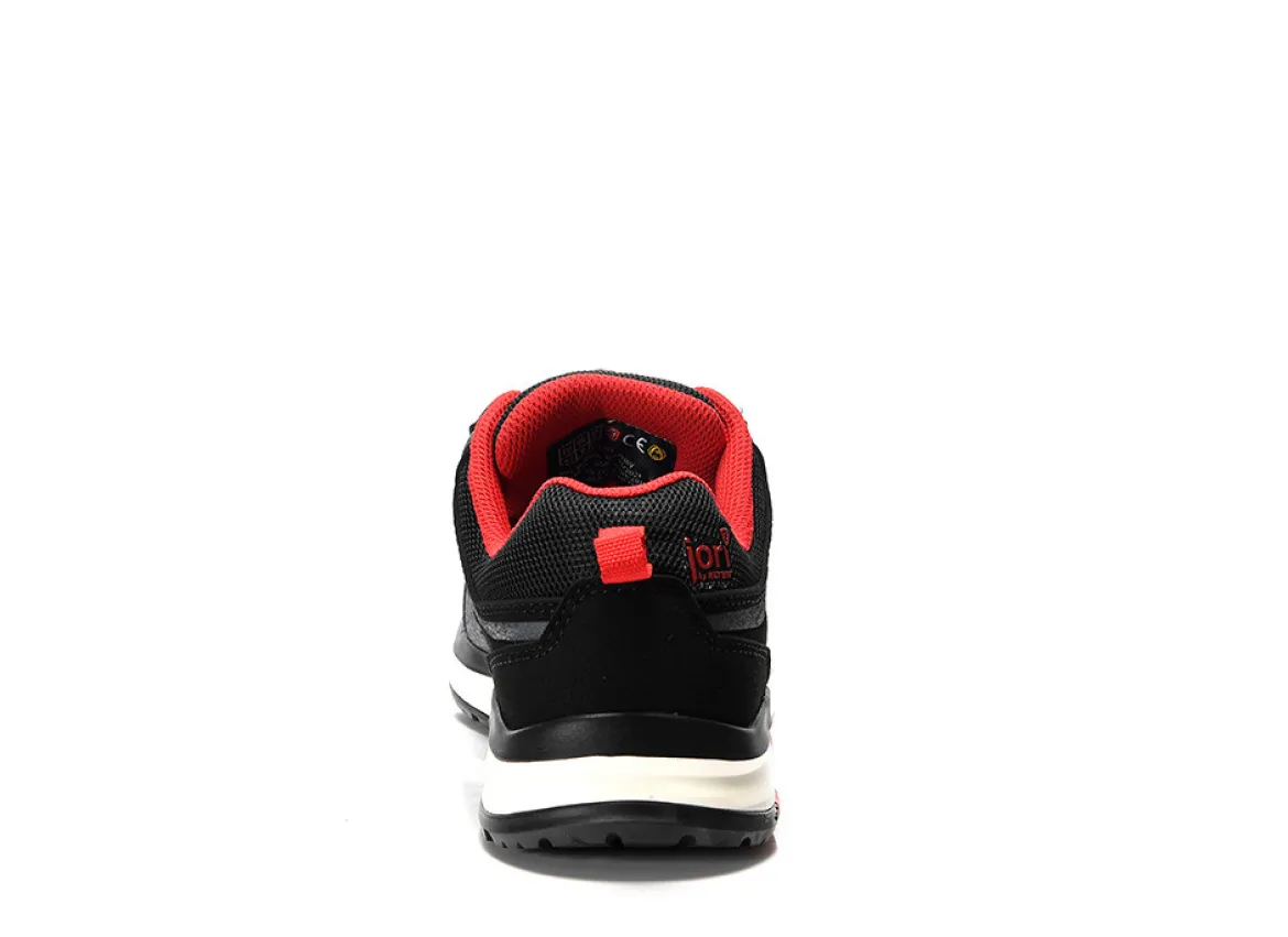 Jori jo_RAPID BOA® black-red Easy ESD S1P Sicherheitssandale