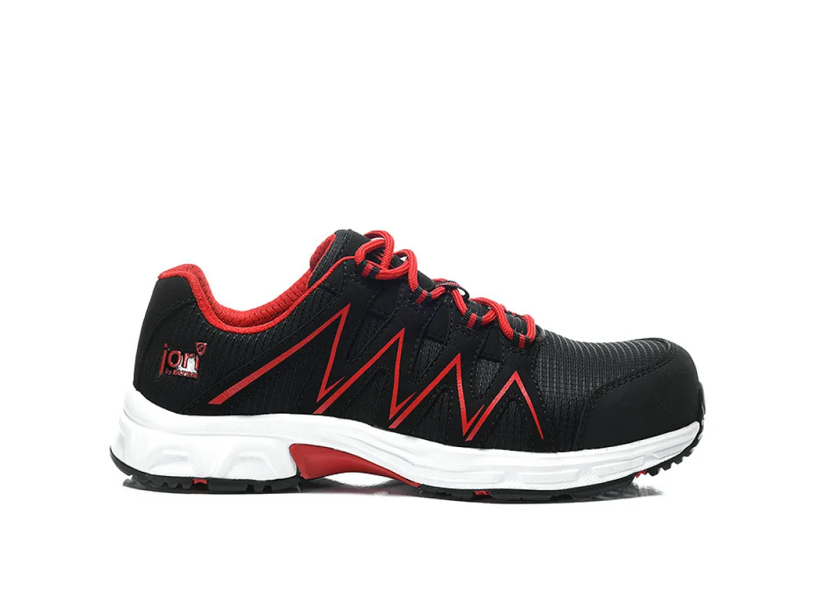 Jori jo_SPEEDY black-red Low ESD S3S Sicherheitshalbschuh