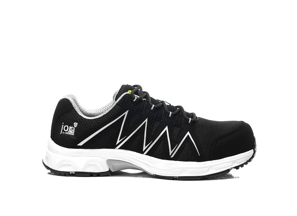 Jori jo_SPEEDY black-silver – Sicherheitshalbschuh S1PS